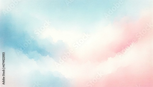 Versatile Designer Resource: Subtle Pink and Blue Gradient with Watercolor Texture