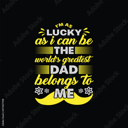 Father's day T-shirt Design 