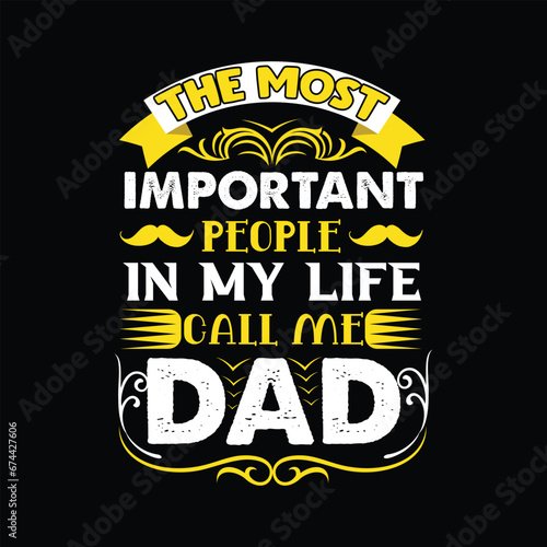 Father's day T-shirt Design 