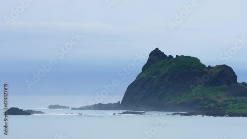 Sanxiantai island in Taiwan photo