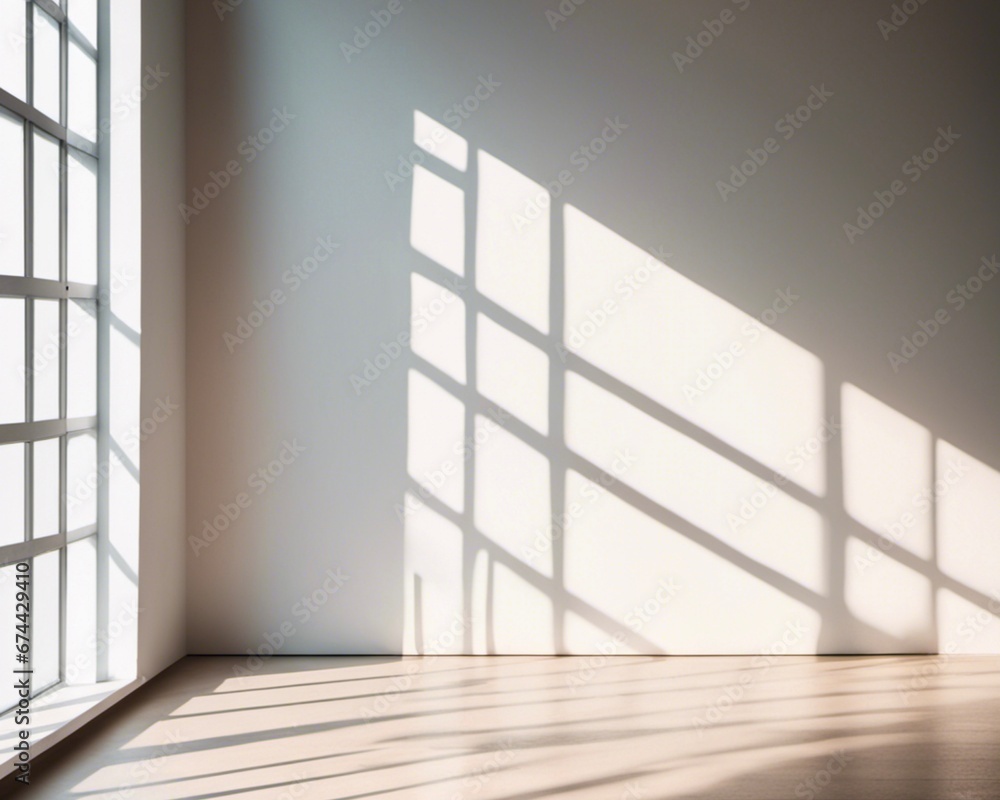 Obraz premium empty room with window