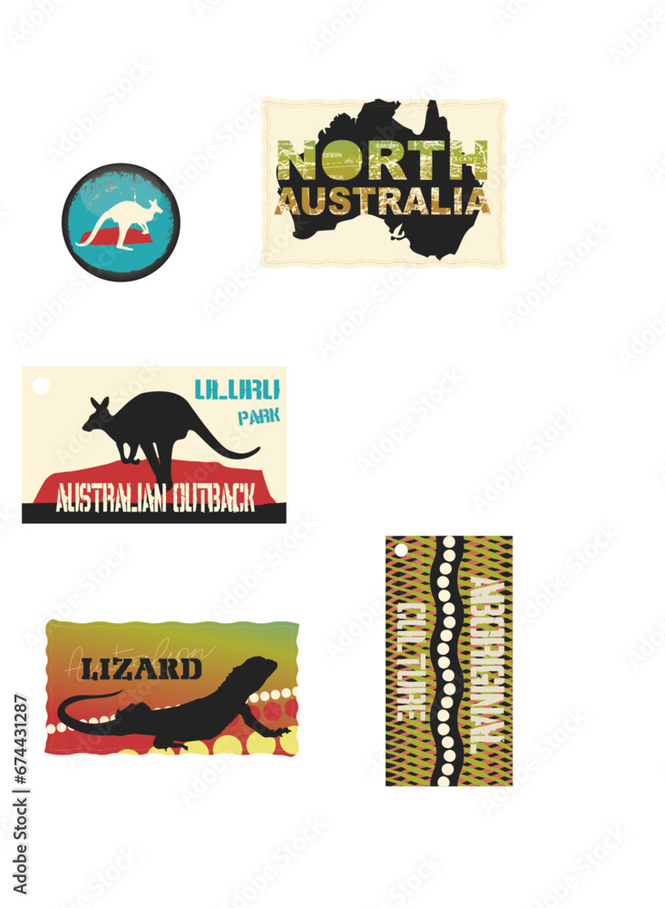 Set of template, labels and various fashion decorations Created with Adobe Illustrator Set of template, labels and various fashion decorations Created with Adobe Illustrator