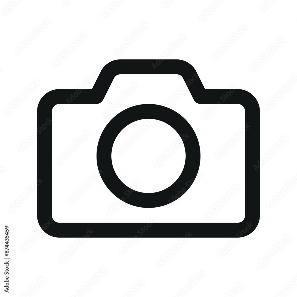 Illustration vector graphic icon of Camera. Outline Style Icon. Computer And Device Themed Icon. Vector illustration isolated on white background. Perfect for website or application design. Illustration vector graphic icon of Camera. Outline Style Icon. Computer And Device Themed Icon. Vector illustration isolated on white background. Perfect for website or application design.
