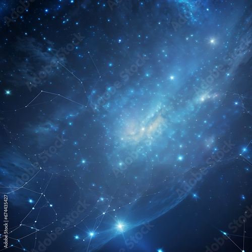 A colorful galaxy wave background ai generated © mustafegur3