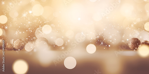 White and gold abstract glitter lights style luxury background with modern design blurred image of a water background with the sun shining on it Ai Generative
