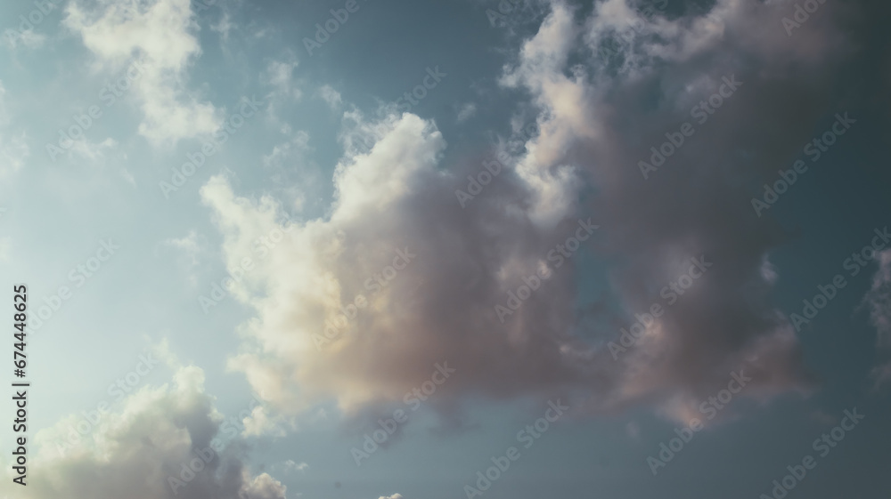 Beautiful sky at sunset, clouds during sunset Beautiful sky at sunset, clouds during sunset