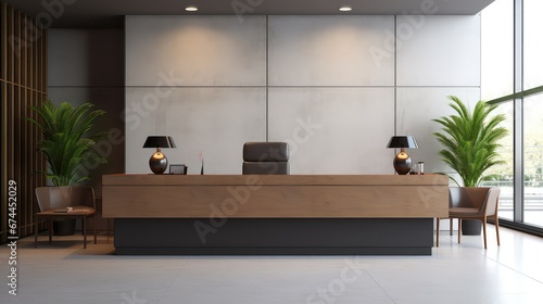 modern interior office surface background illustration room contemporary  business light  corporate conference modern interior office surface background
