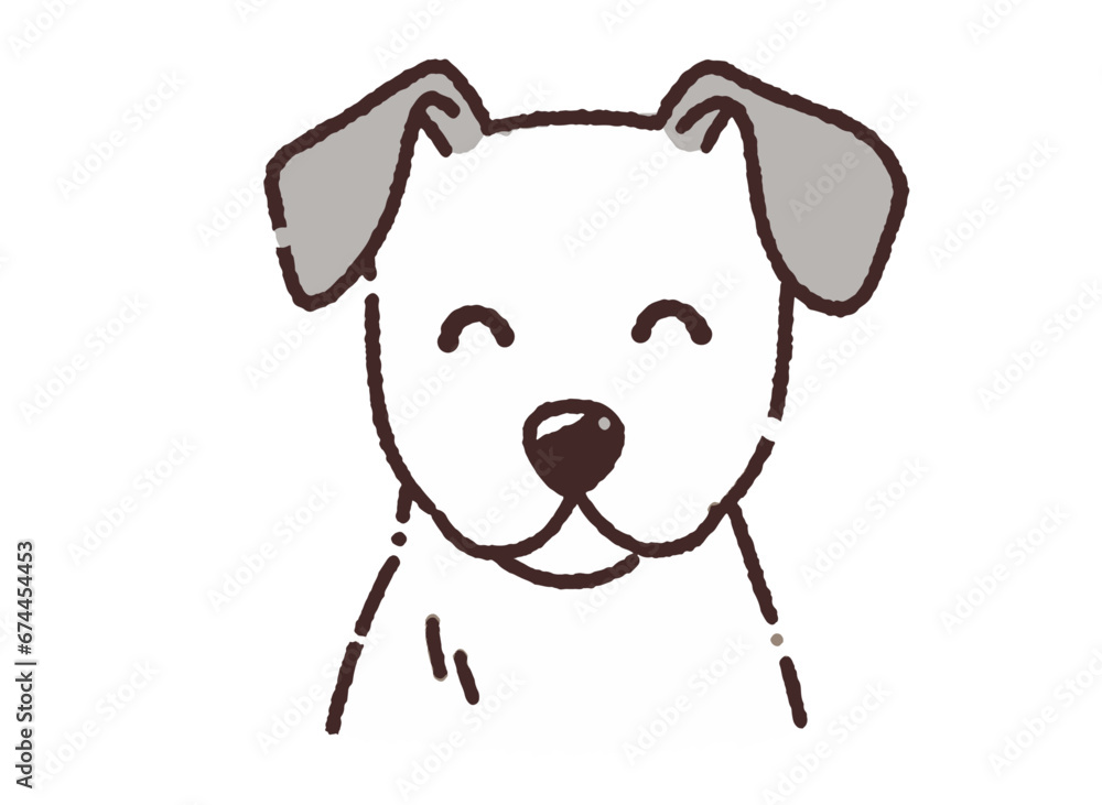 犬のイラスト素材(ベクター / jpg / png ) 犬のイラスト素材(ベクター / jpg / png )