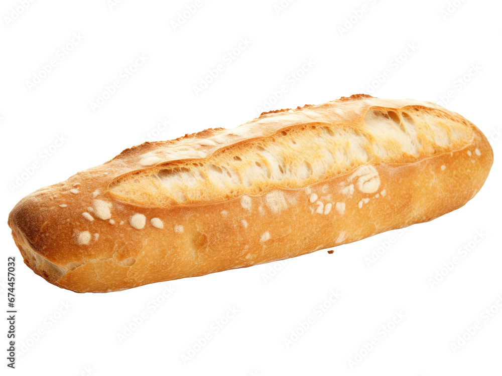Ciabatta isolated on transparent background Ciabatta isolated on transparent background
