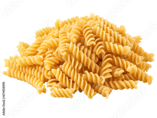 pasta isolated on transparent background photo