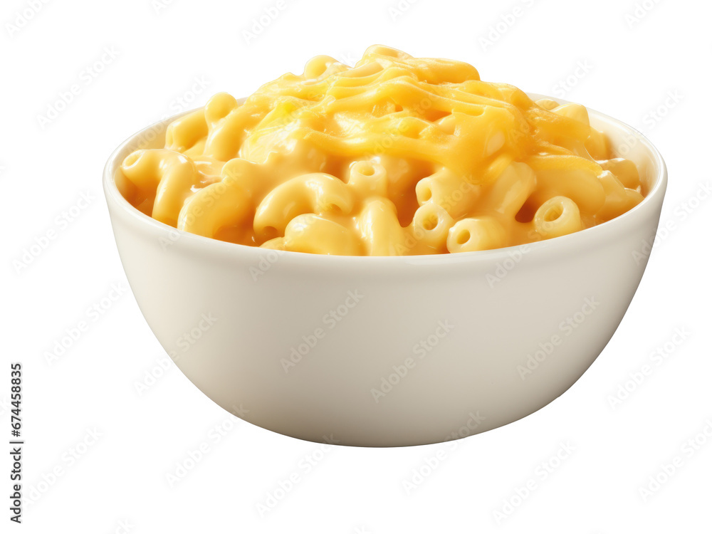 Macaroni and cheese isolated on transparent background Macaroni and cheese isolated on transparent background