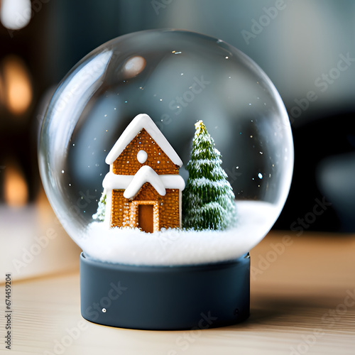 glass ball for Christmas