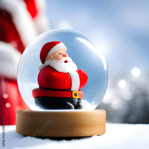 glass ball for Christmas