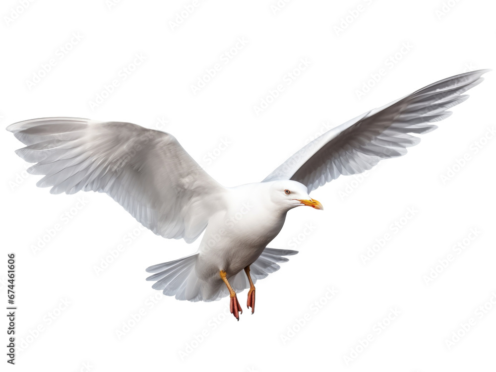 Seagull isolated on transparent background Seagull isolated on transparent background