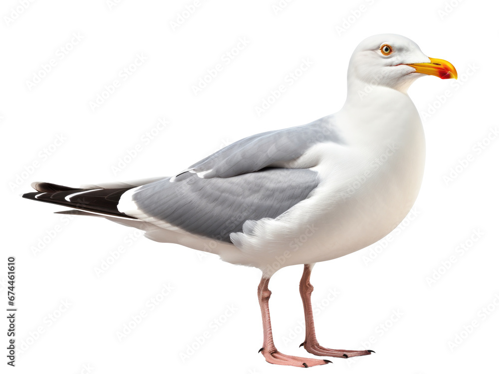 Seagull isolated on transparent background Seagull isolated on transparent background