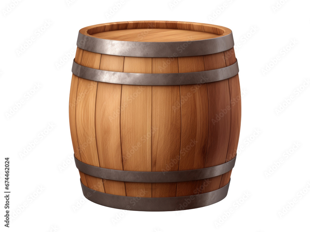 wooden barrel isolated on transparent background wooden barrel isolated on transparent background