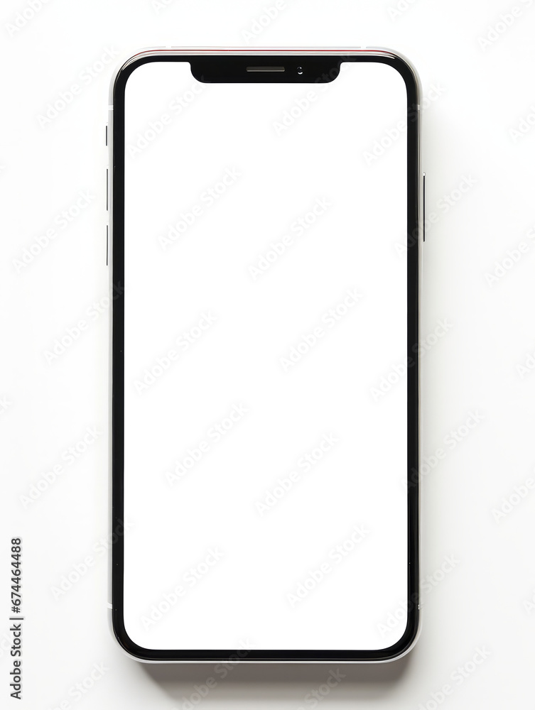 Mockup smartphone isolated on transparent background Mockup smartphone isolated on transparent background