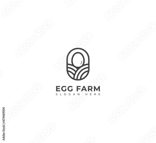 Free Download Egg logo, Egg Farm Logo Simple Vector template. - GFXLoad