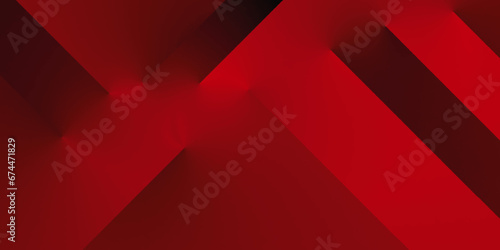 Abstract Red background with lines. Red color abstract modern luxury background for design. Geometric Triangle motion Background illustrator pattern style.	