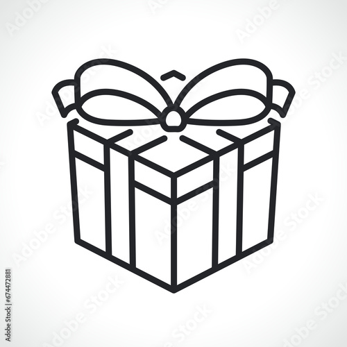 gift box or present icon