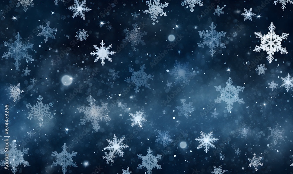 pattern with snowflakes,Generative AI pattern with snowflakes,Generative AI