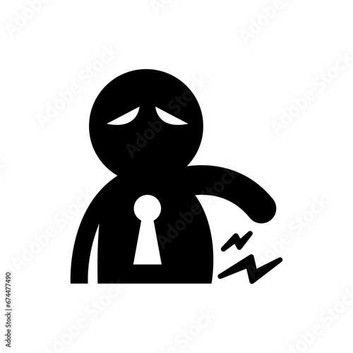 Back pain icon