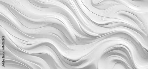 white fluid rough flowing texture on wall