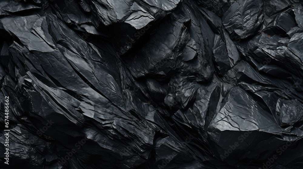 dark black macro background textured illustration grey design, wallpaper material, backdrop empty dark black macro background textured
