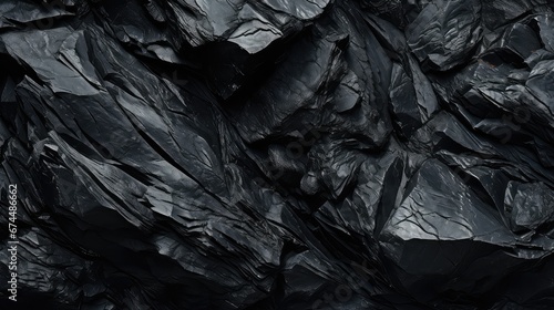 dark black macro background textured illustration grey design, wallpaper material, backdrop empty dark black macro background textured
