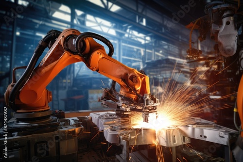 Robotic Welding In An Industrial Setting
