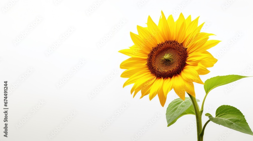 Fototapeta premium blossom yellow flower background serene illustration nature floral, natural summer, garden green blossom yellow flower background serene