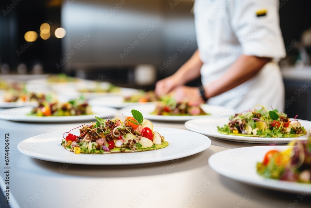 Plant-Based Nutrition - A spread of colorful, nutritious vegan dishes - AI Generated Plant-Based Nutrition - A spread of colorful, nutritious vegan dishes - AI Generated