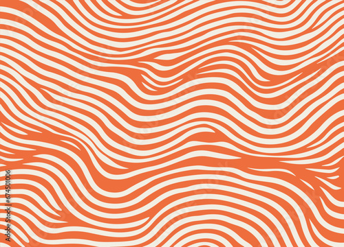 Trendy dynamic simple minimal meander wavy lines background. Abstract retro style groovy doodle modern aesthetic contemporary pattern backdrop.