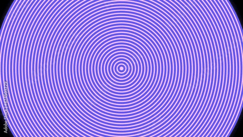 cyclic animation of cheesy circles diverging. 2d motion