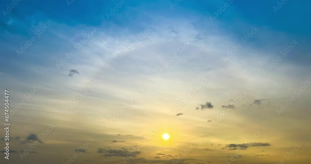 Sunset sky 4K timelapse with sunset sun sunset moving clouds and time lapse sunset sky Sunset sky 4K timelapse with sunset sun sunset moving clouds and time lapse sunset sky