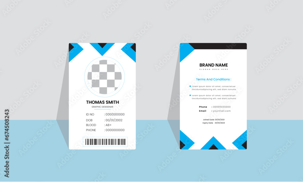 professional id card Design professional id card Design