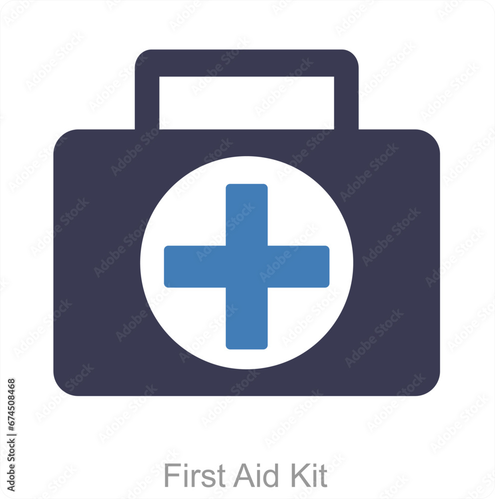 Obraz premium First Aid Kit icon concept