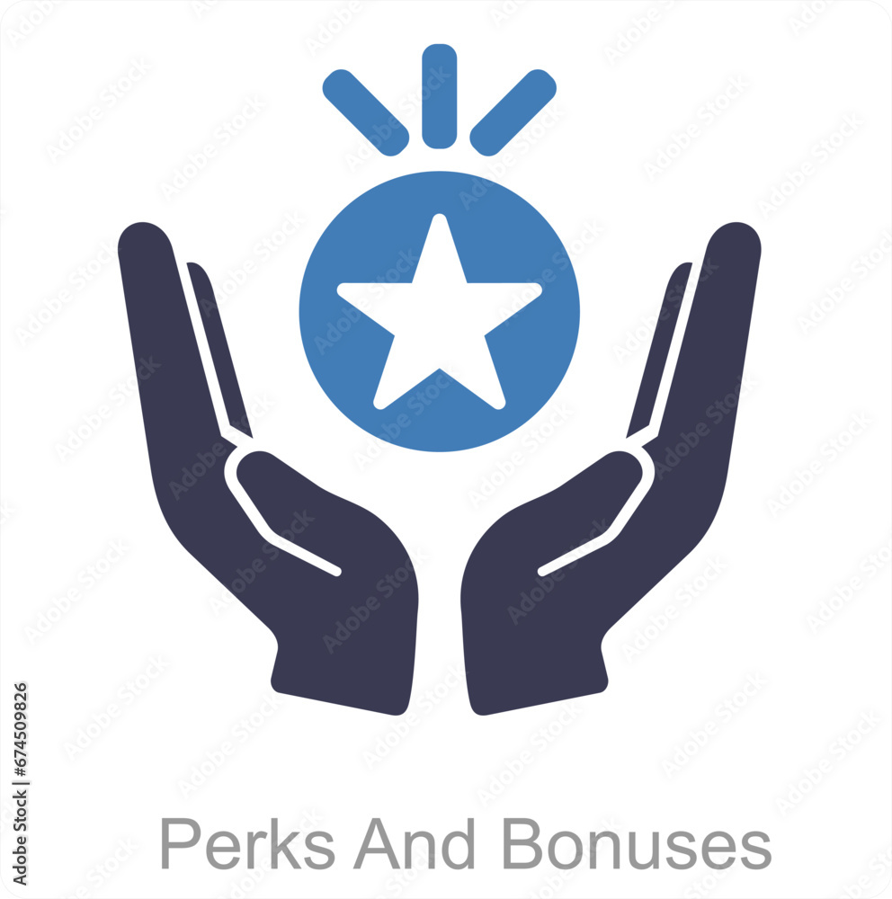 Perks And Bonuses icon concept Perks And Bonuses icon concept