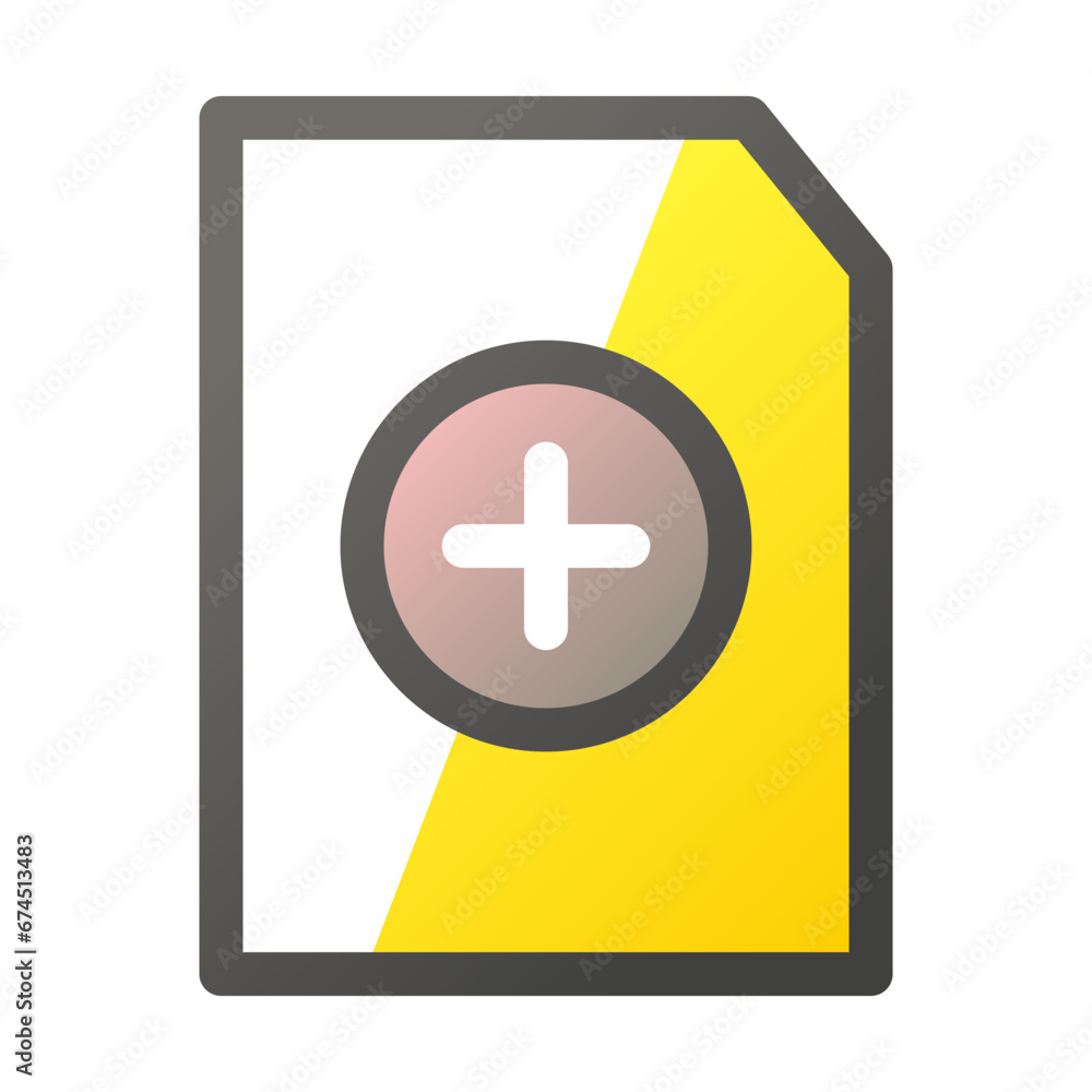 Obraz premium File document and folder