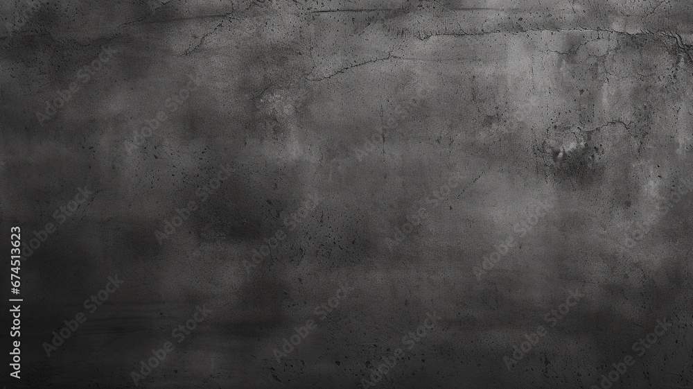 Obraz premium Black dark concrete wall background.