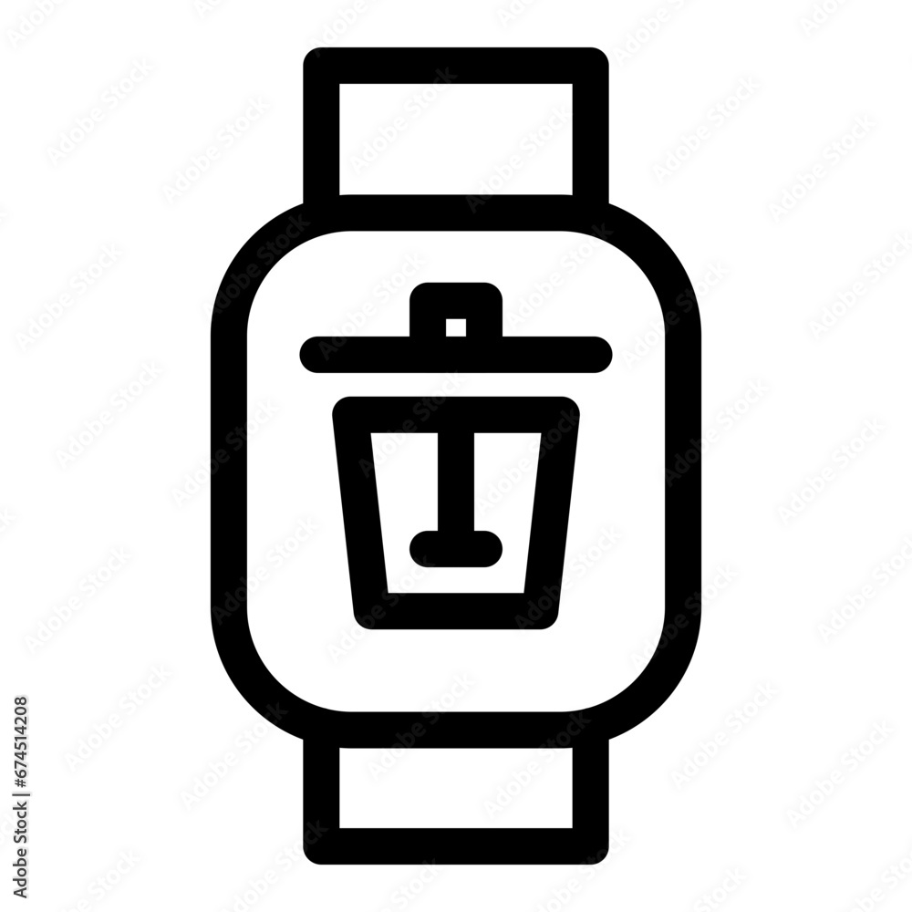 smartwatch action icon smartwatch action icon