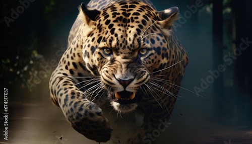 close up of a leopard © Ersan