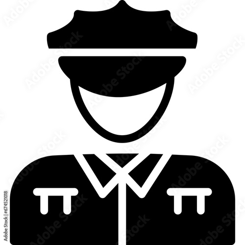 Police Man Icon