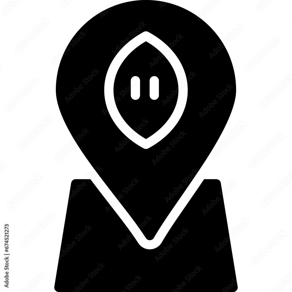 Football Location Icon Football Location Icon