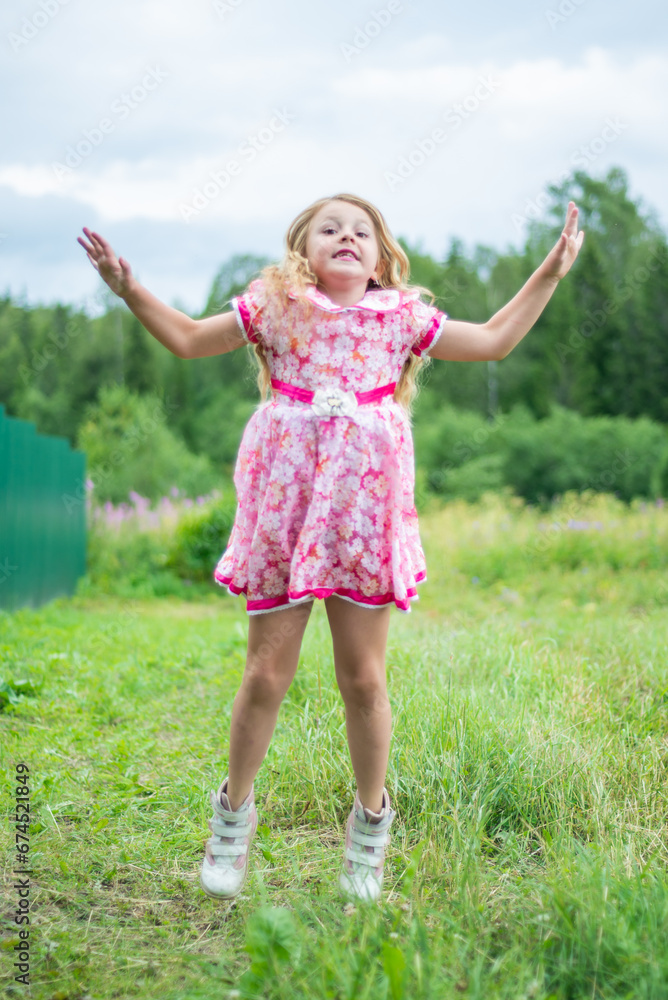 Portrait. A beautiful, elegant girl. The child is a model. Portrait. A beautiful, elegant girl. The child is a model.