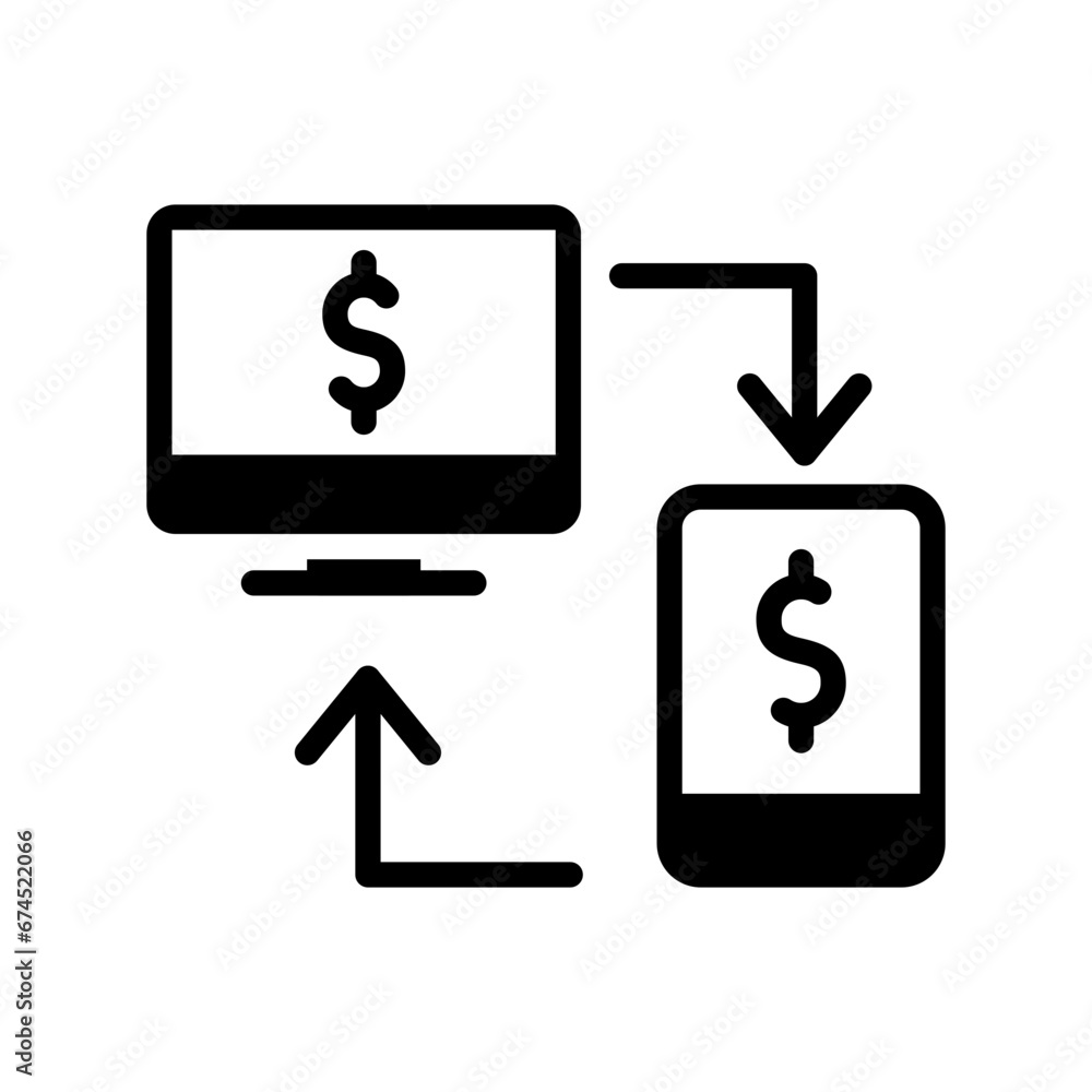 Online Transfer Icon Online Transfer Icon