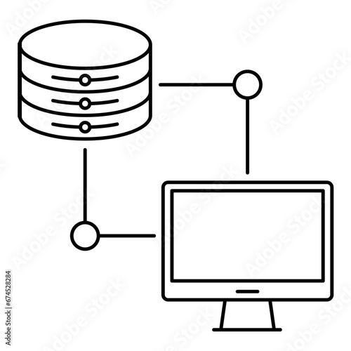 Computer, database, server