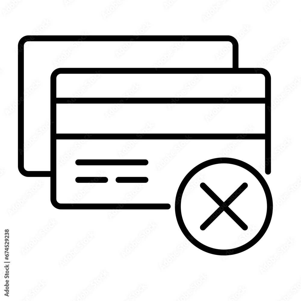 credit card refuse credit card refuse