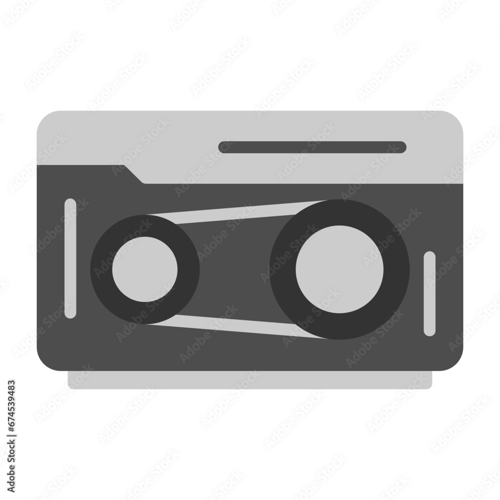 Obraz premium Cassette Icon