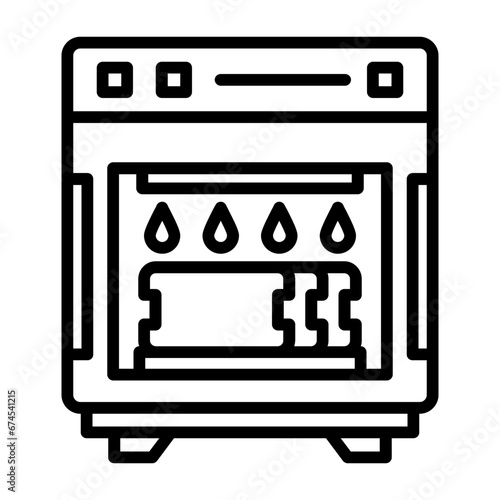 Dish Washer Icon